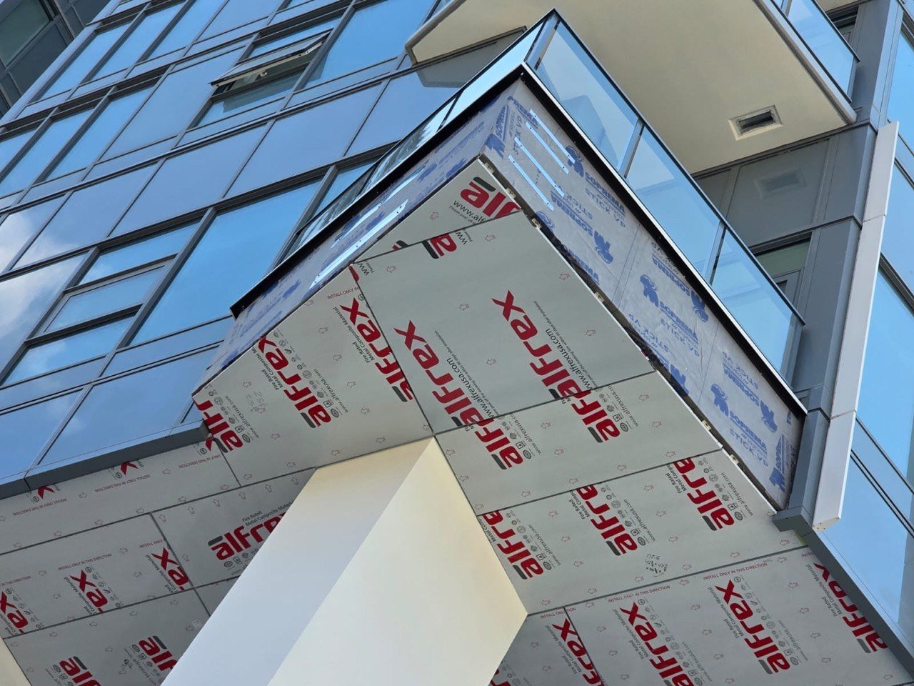 Pier West Alfrex corner soffit detail